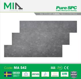 sàn nhựa PURE SPC 4.2mm