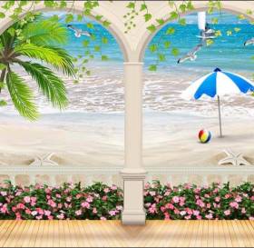 TRANH 3D CỬA SỔ