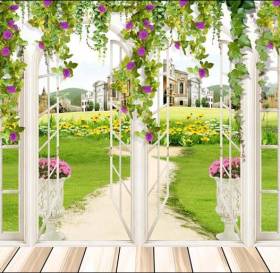 TRANH 3D CỬA SỔ