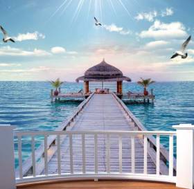 TRANH 3D CỬA SỔ