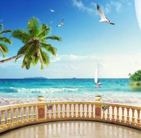 TRANH 3D CỬA SỔ