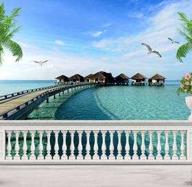 TRANH 3D CỬA SỔ
