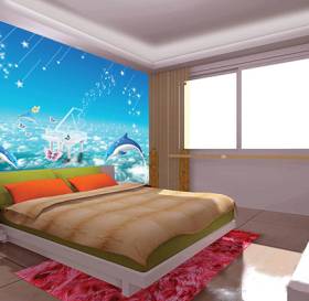 TRANH DÁN TƯỜNG 3D